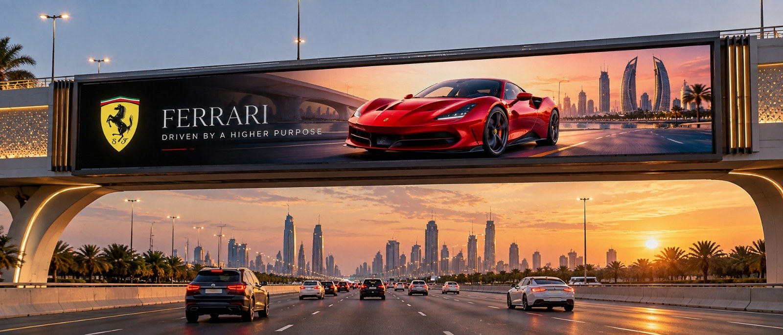 Advertising Bridge Screens